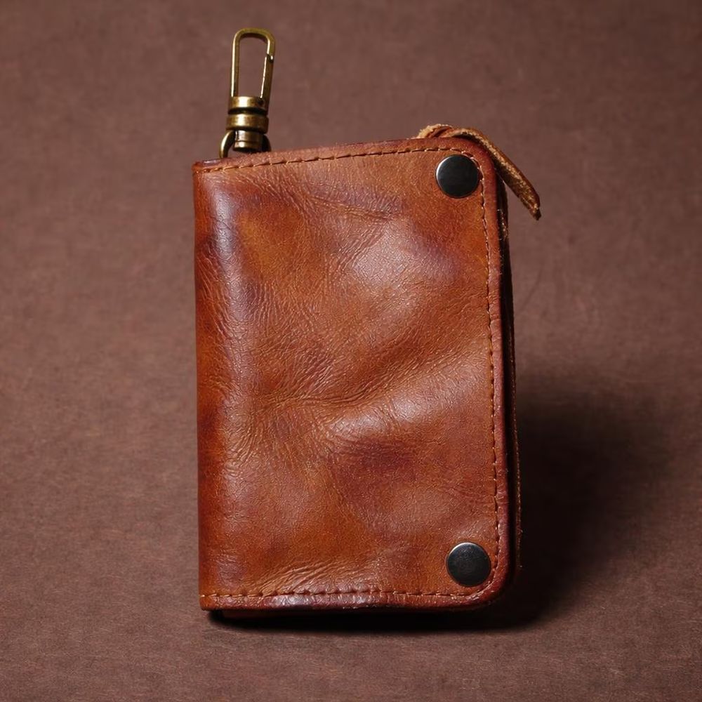 Genuine Leather Key Bag – Waist Hanging - Wallet from Tin Bucket Mercantile