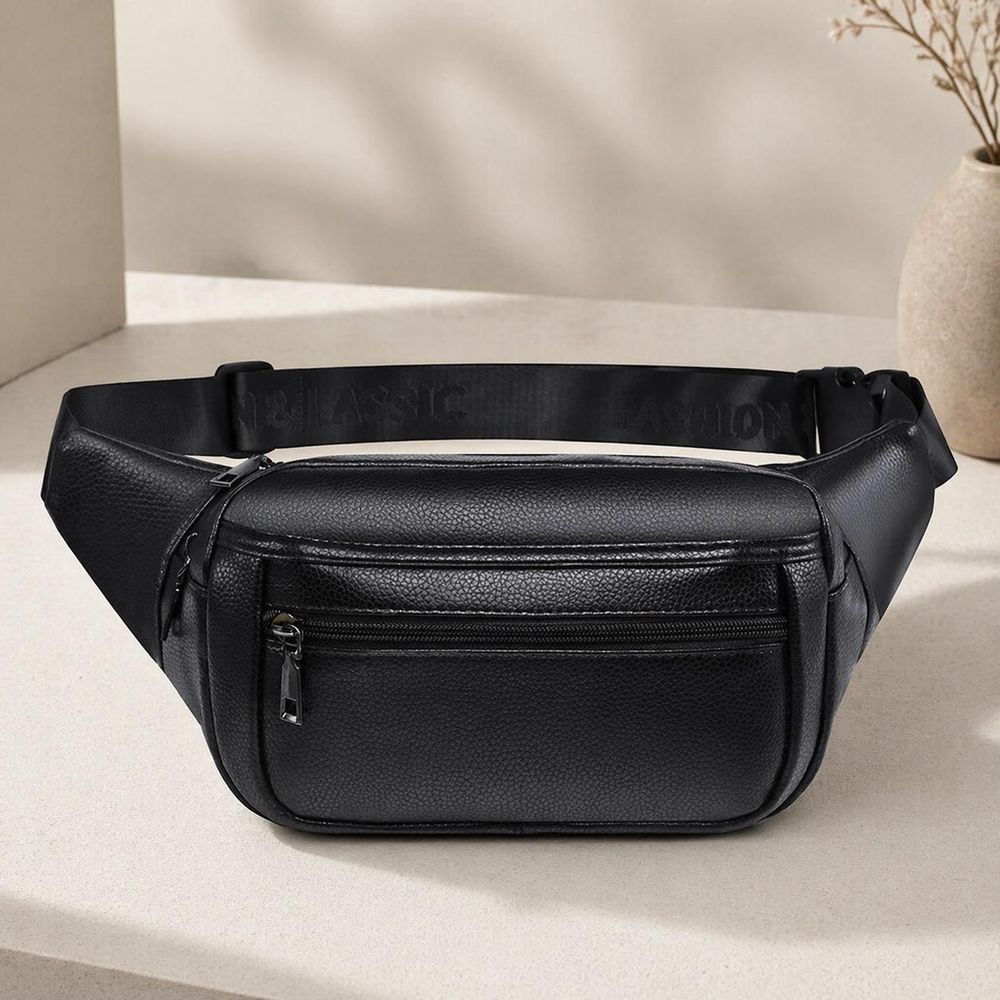 Men's PU Leather Retro Fanny Pack - Waist Bag from Tin Bucket Mercantile