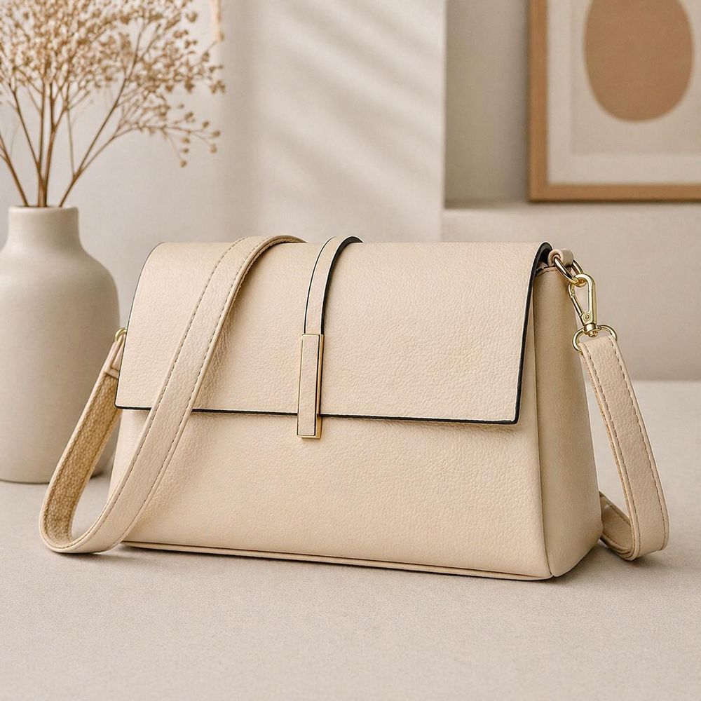 PU Leather Luxury Shoulder Crossbody Bag detail photo 4