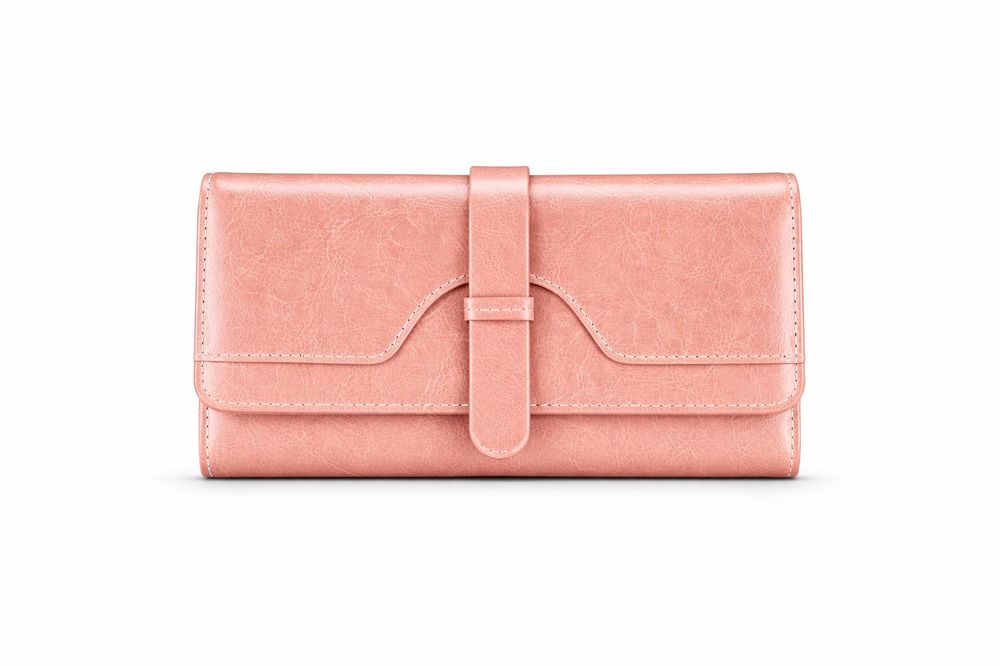 Stylish Oil Wax Leather Wallet for Women detail photo 3