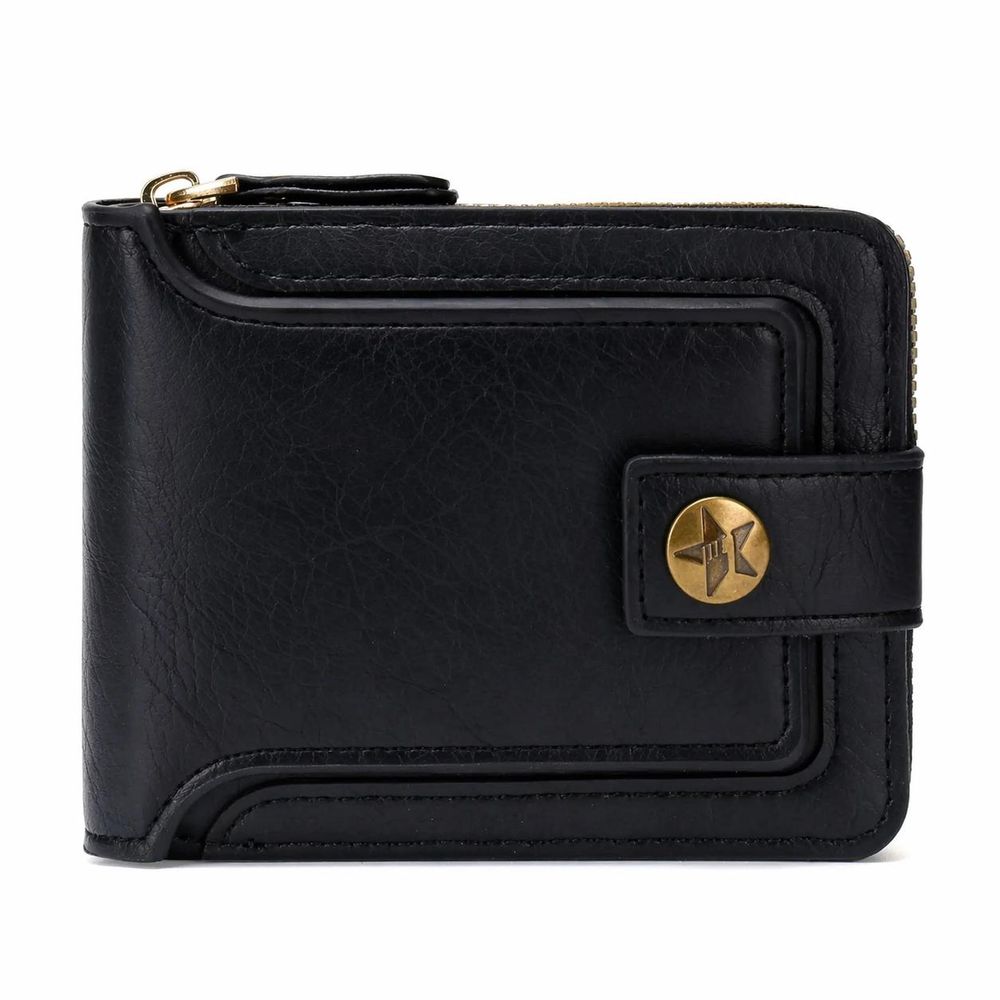 Vintage PU Leather Men's Wallet – Short - Wallet from Tin Bucket Mercantile