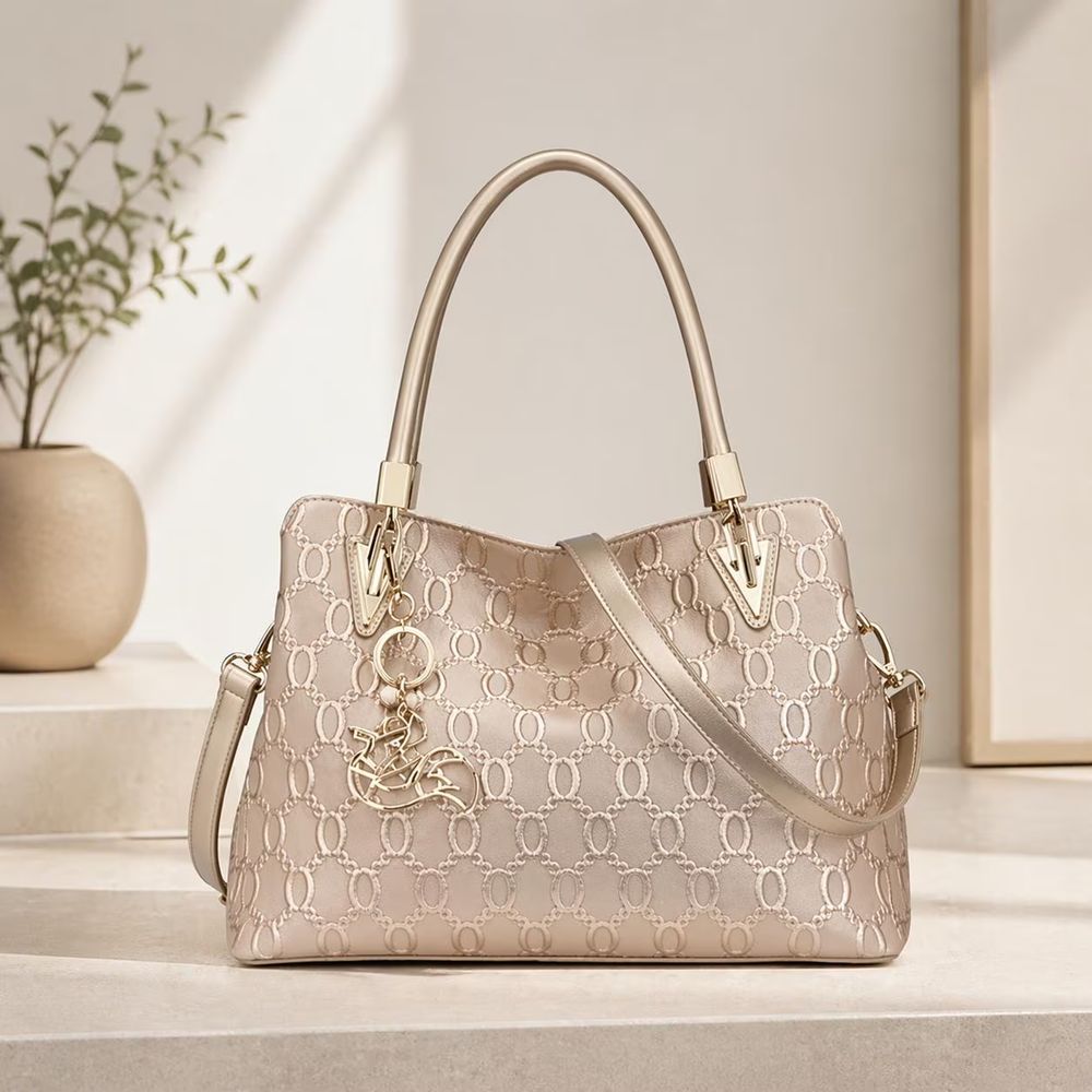 Women Cowhide Split Leather Shoulder Bag - Shoulder Bag from Tin Bucket Mercantile