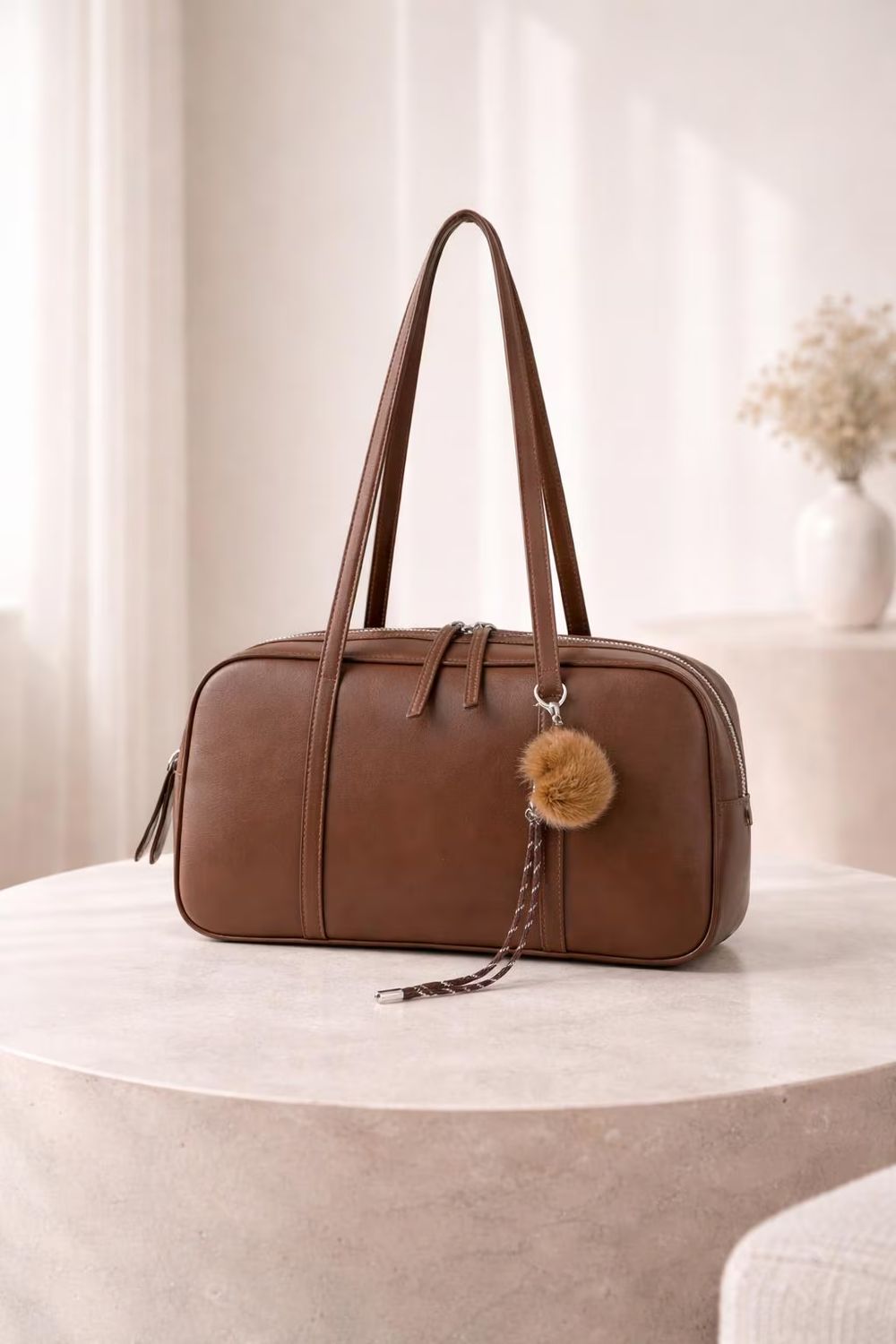 Women's Cow Genuine Leather Shoulder Bag – - Shoulder Bag from Tin Bucket Mercantile