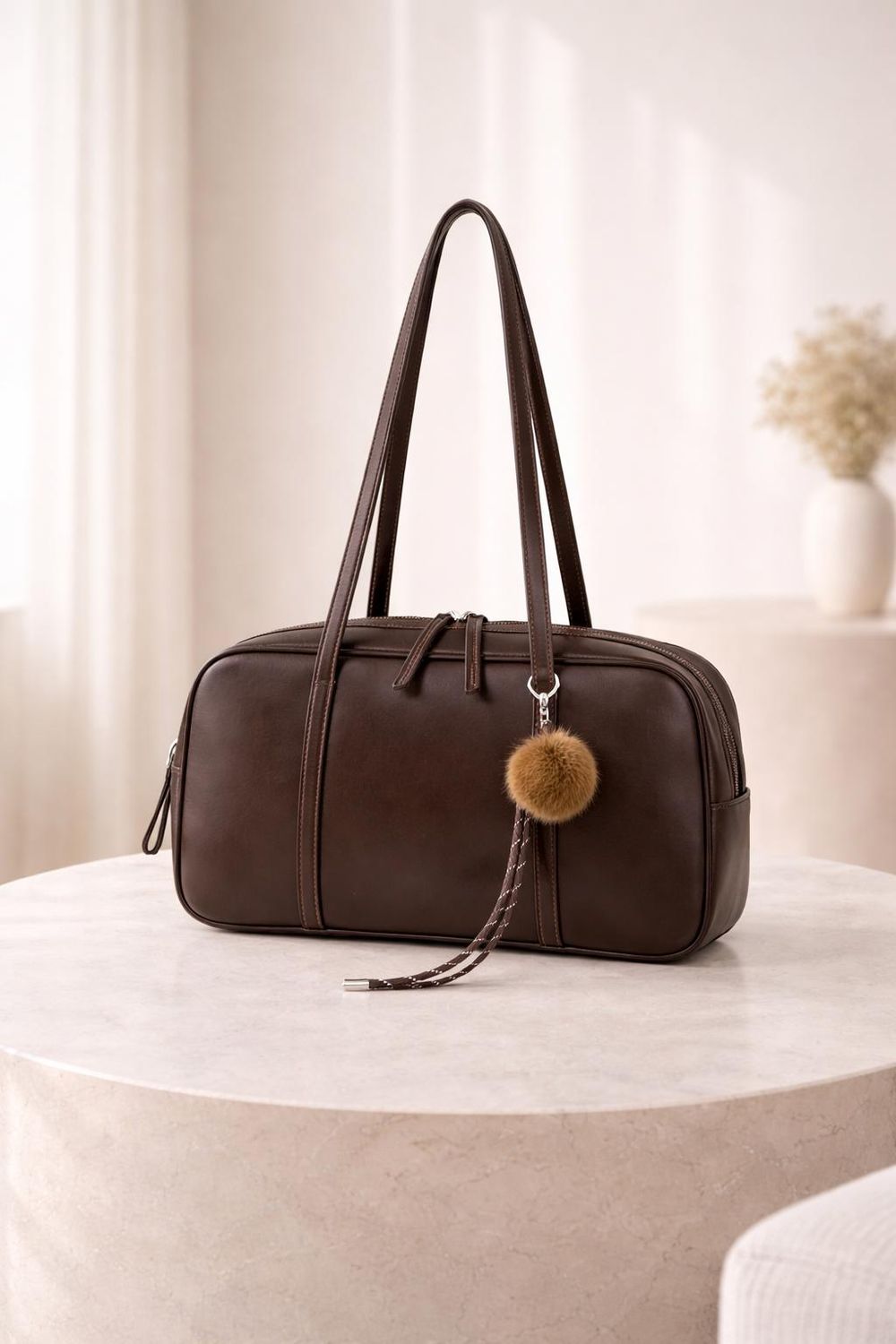 Women's Cow Genuine Leather Shoulder Bag – detail photo 2
